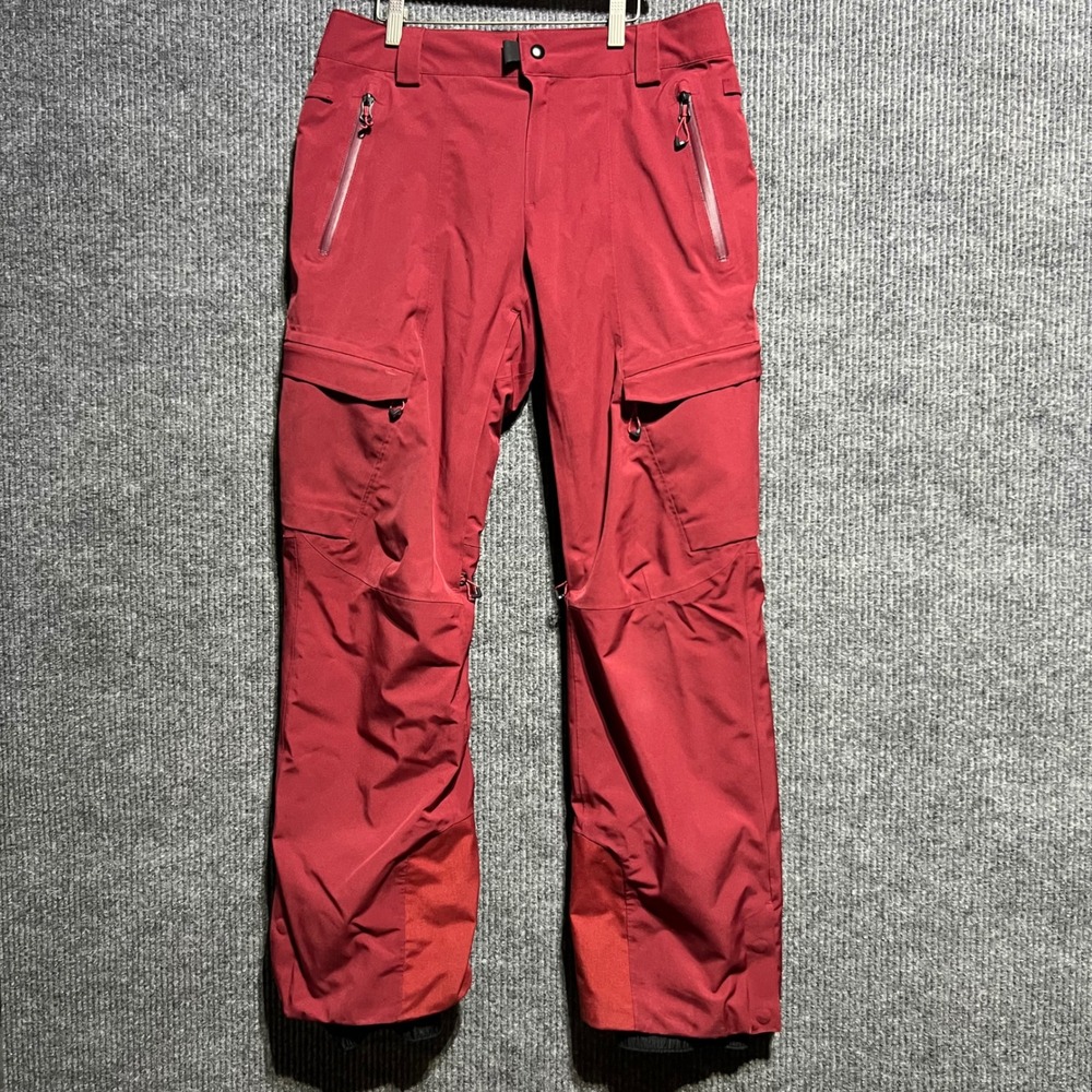 686 GLCR Project Snow Pants Mens Small Red Quantum Thermagraph InfiDRY 20k Cargo